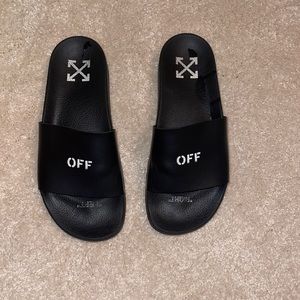 Off white slides